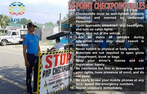 The Motorist’s Guide to Police Checkpoints in the Philippines.